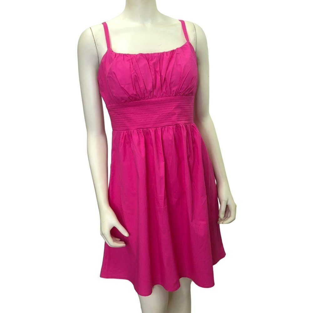 B SMART‎ A LINE PINK SPAGHETTI STRAPCASUAL DRESS 10